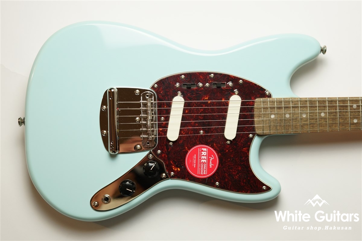 Squier by Fender Classic Vibe '60s Mustang - Sonic Blue | White