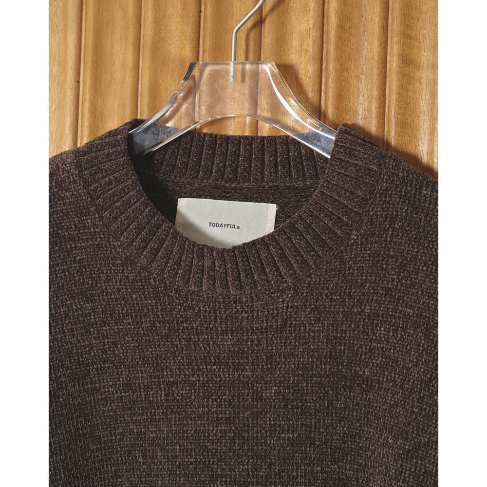 Mallyarn Boyfriend Knit -MOCHA- – OBLIGE