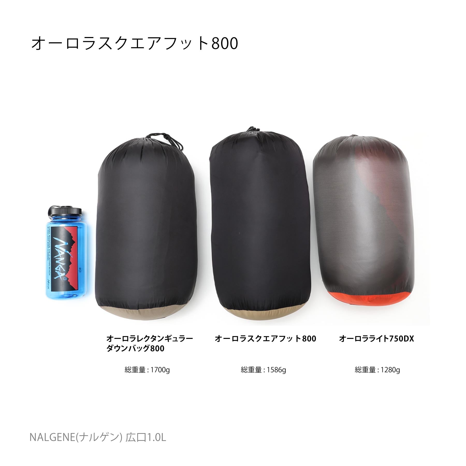 オーロラテックス スクエアフット 800 – NANGA ONLINE SHOP