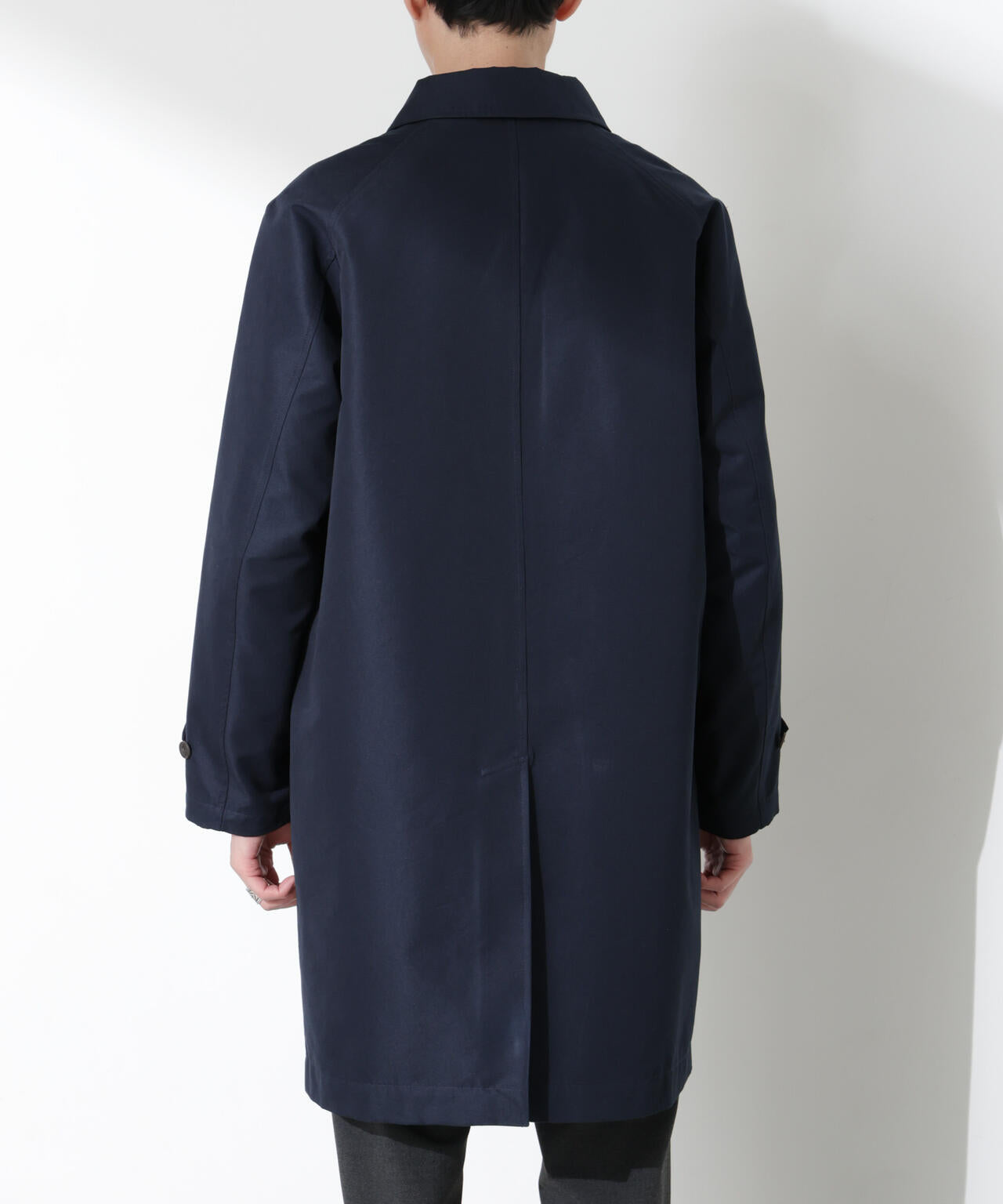 撥水ギャバラグランステンカラーコート