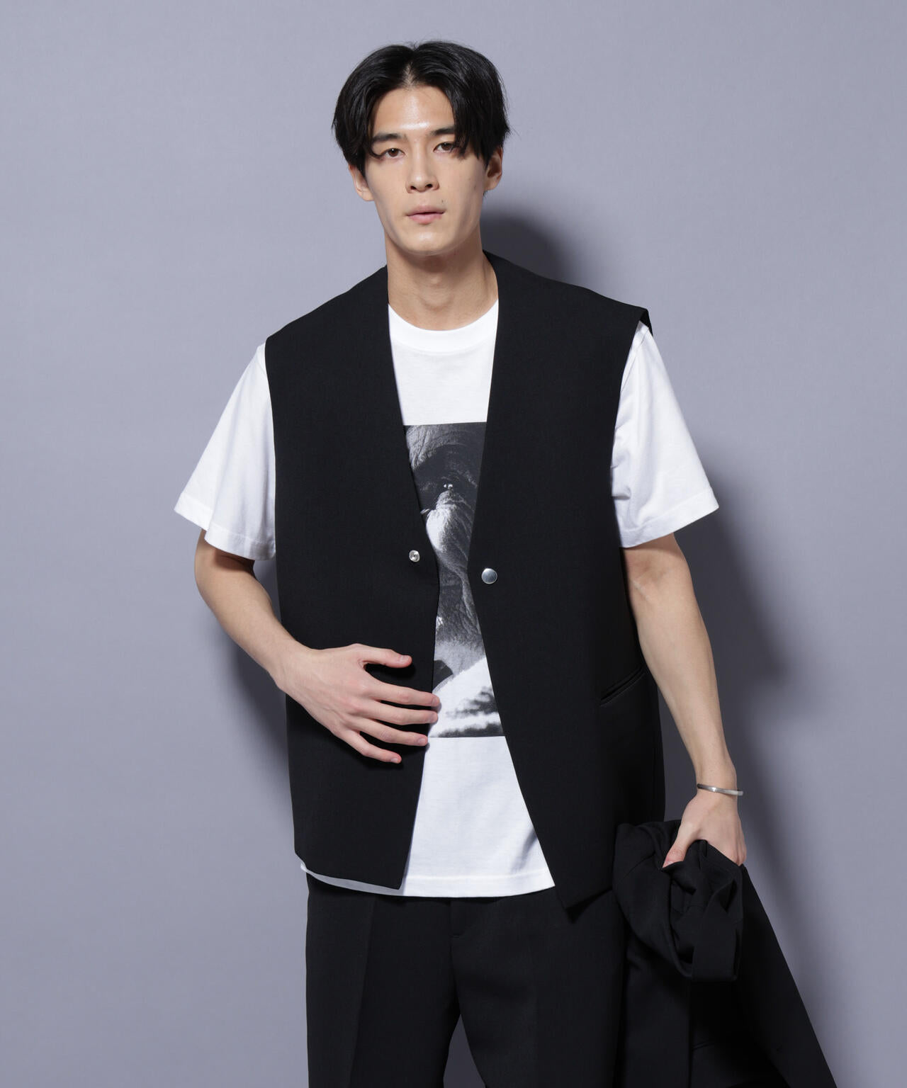 Reflax(R) ダブルクロスウェザーベスト (セットアップ可)