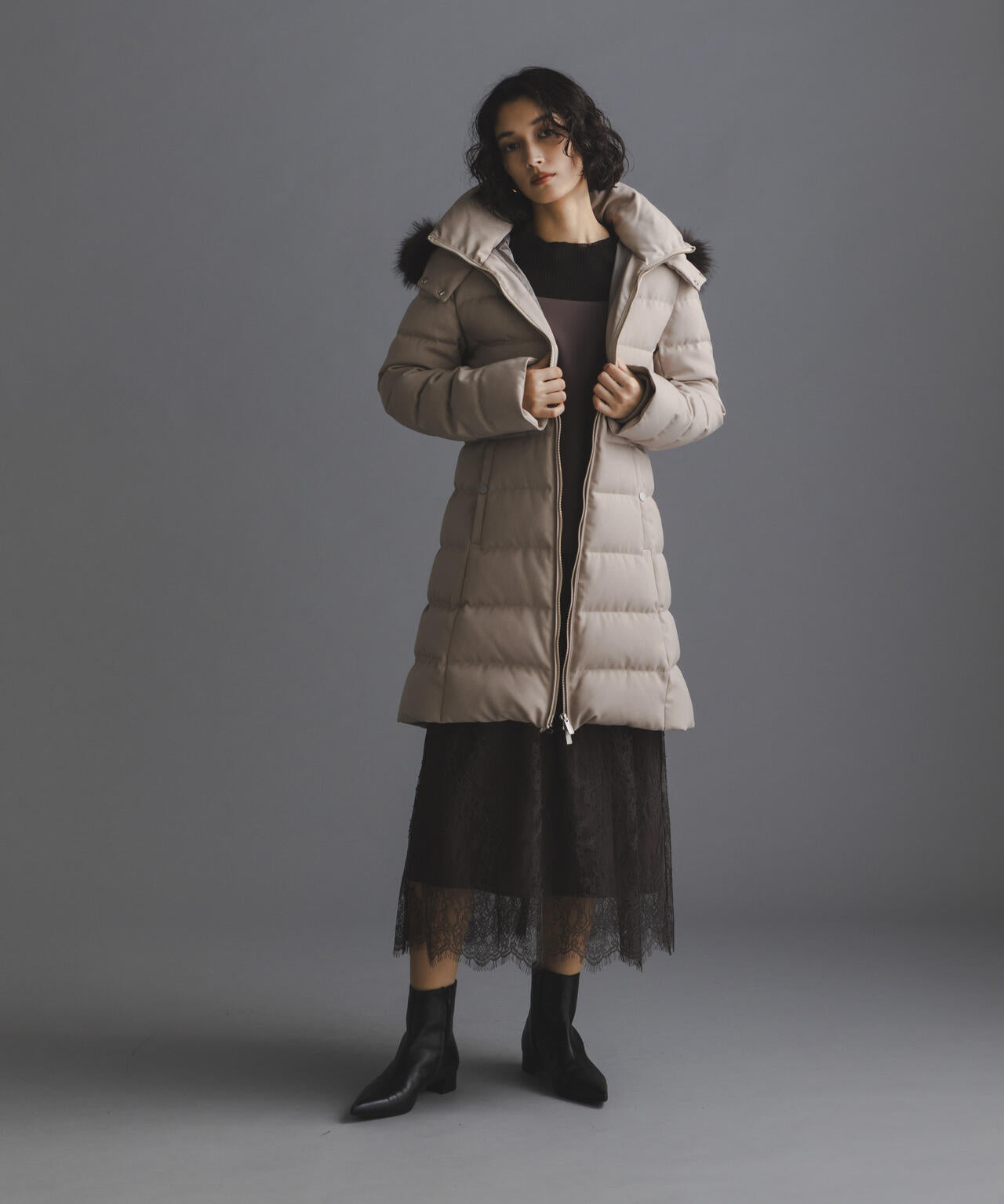 西川ダウン (R)」 サージ ロングダウン