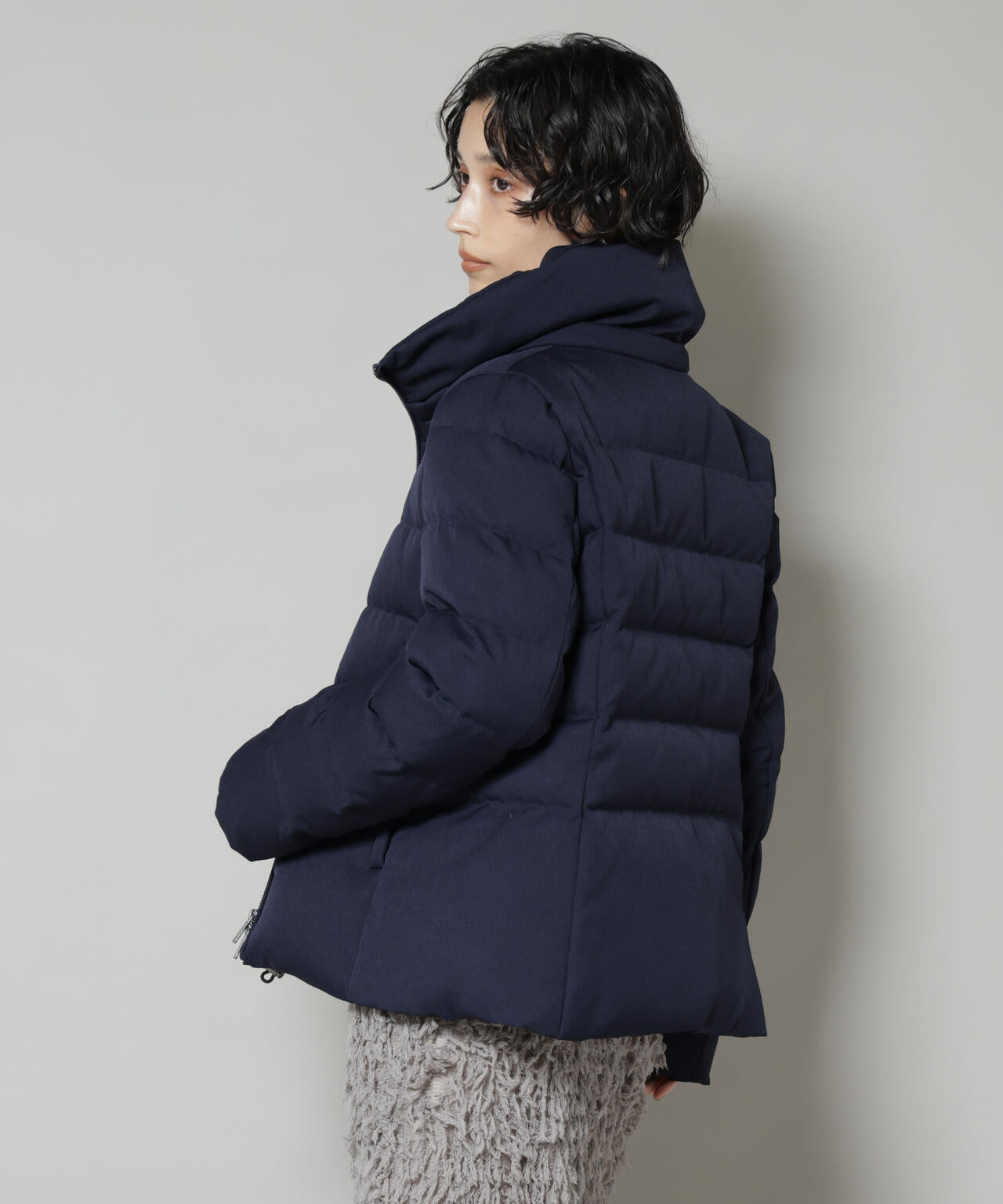 西川ダウン(R) 」サージ ショートダウン