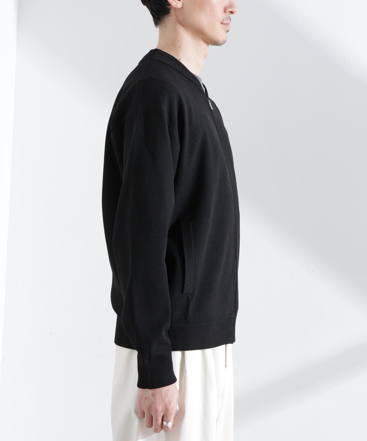 エア ニット ジップ ブルゾン