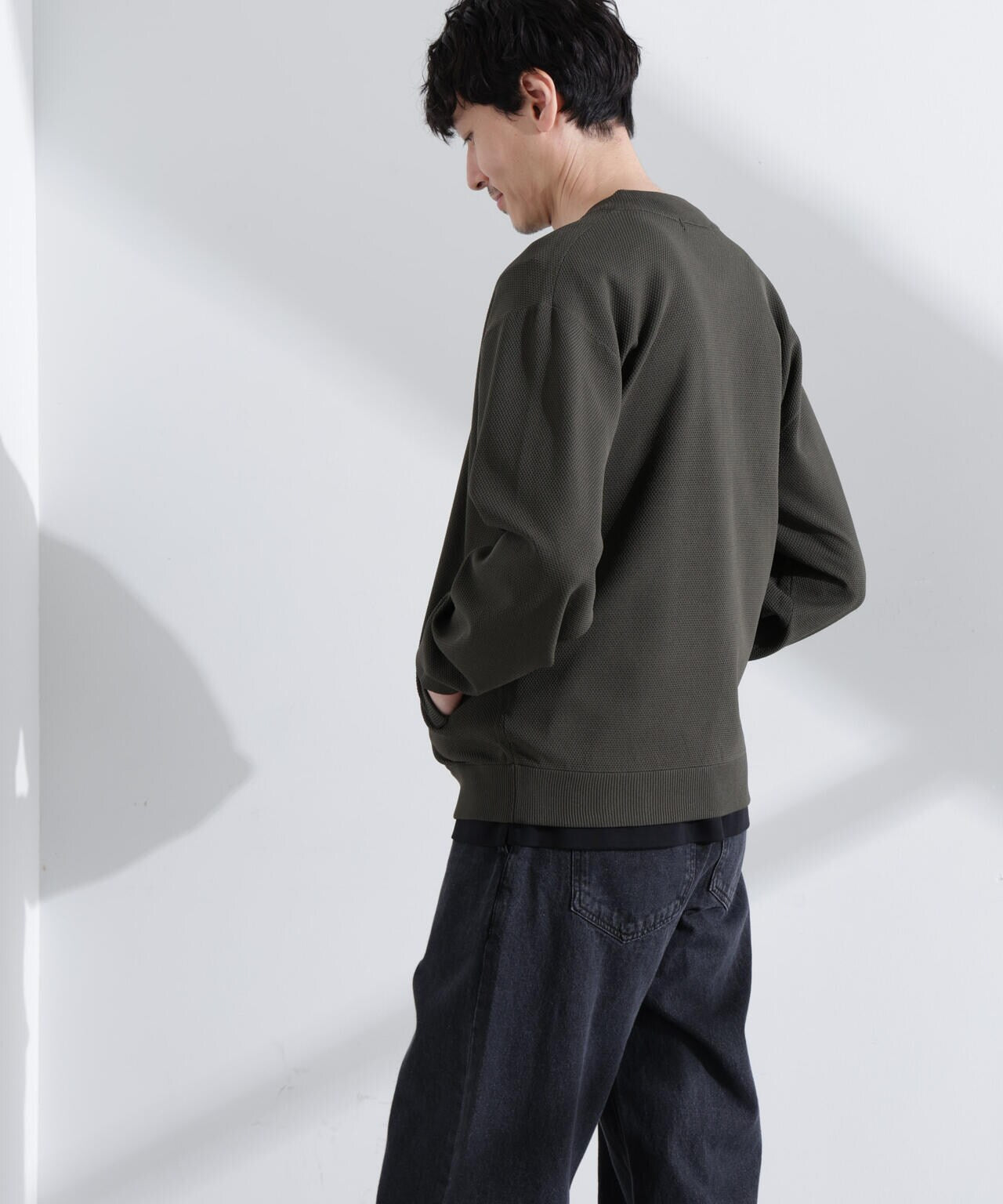 エア ニット ジップ ブルゾン