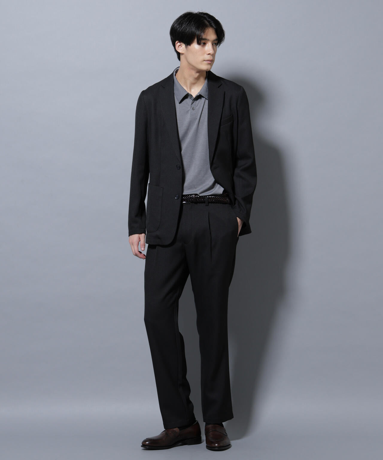 シャンブレーツイルセットアップ