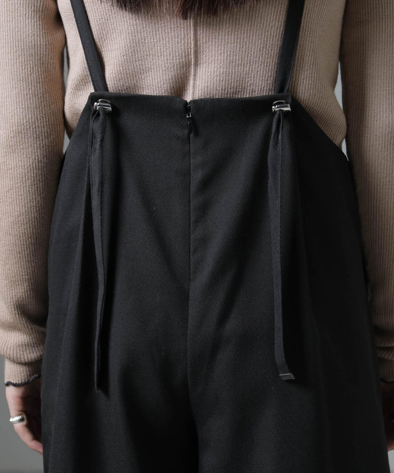 サロペット ワイドパンツ（ セットアップ 可）