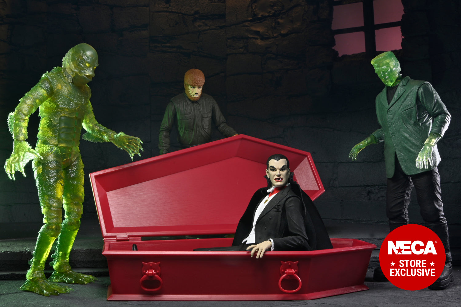 Universal Monsters - Crypt Club 7” Scale Action Figure 4-Pack – NECA