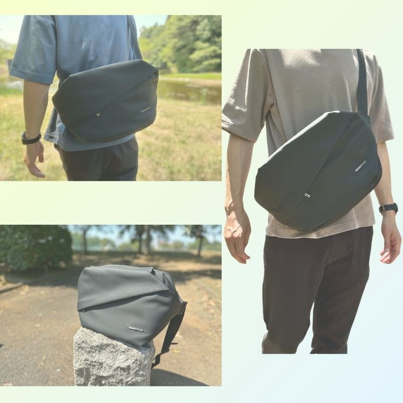 趣味を手ぶらで楽しむためのミニマルバッグ「QUICK PACK 11」 – NIG