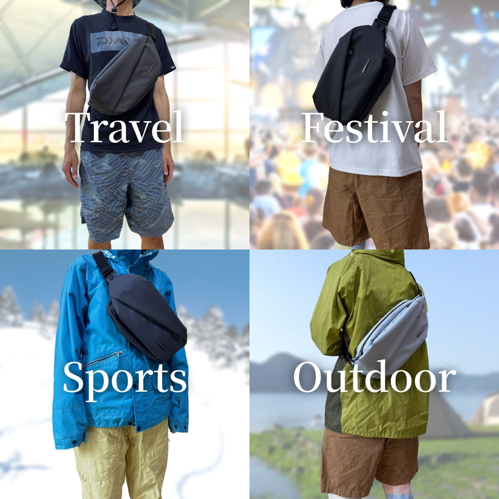 防水アクティブボディバッグ「QUICK PACK TRASPO 9」 – NIGオンライン