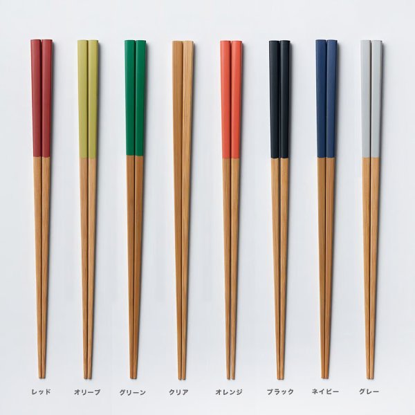 ヤマチク スス竹 角箸 （一膳） | HESTA LIFE store（ヘスタライフストア）