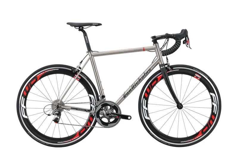 Van Nicholas Aquilo 54cm Ultegra Ksyrium E Titanium Road Bike Sil