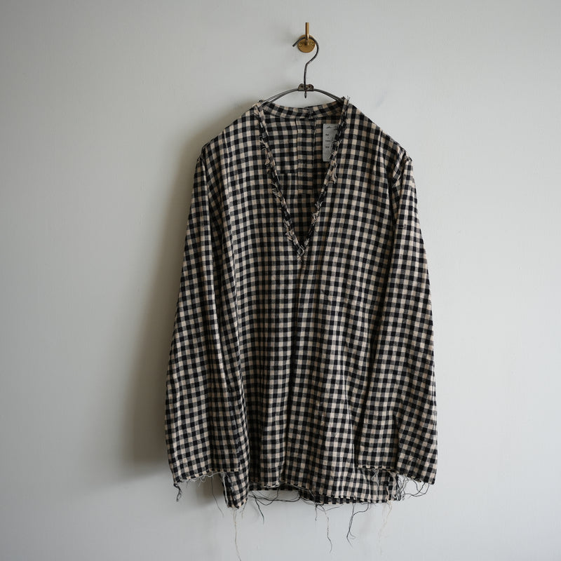BLACKBIRD CHECK PULLOVER SHIRT – RASSEMBLE