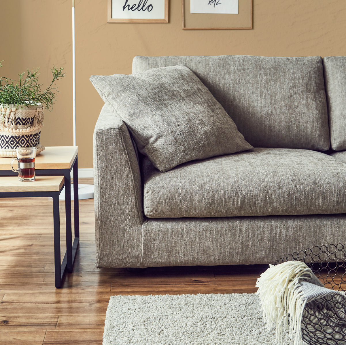 デパラⅡ カウチソファ 幅220cm ｜ RELAX FORM®/リラックスフォーム