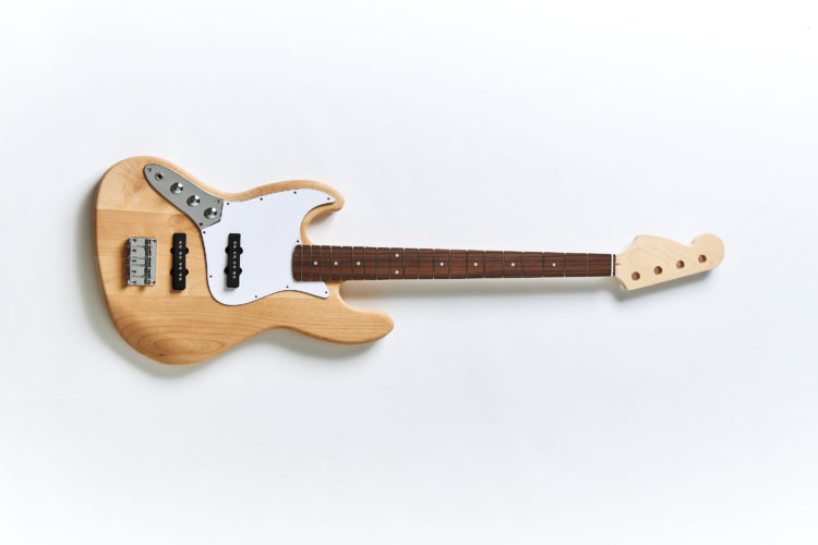 売切中】【左利き用】ジャズベース タイプ アルダーボディ×ローズ指板