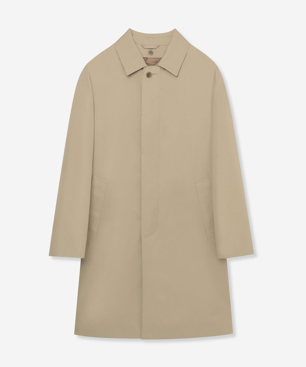 DUNFORD】スビンコットンポリエステルギャバジンステンカラーコート