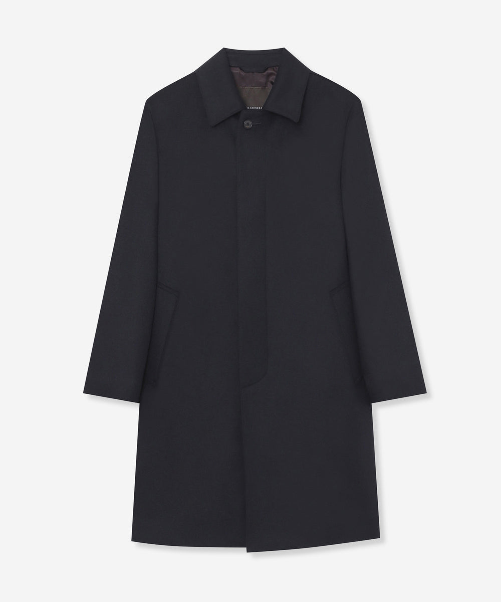 DUNFORD】ウールカシミヤビーバーステンカラーコート(コート