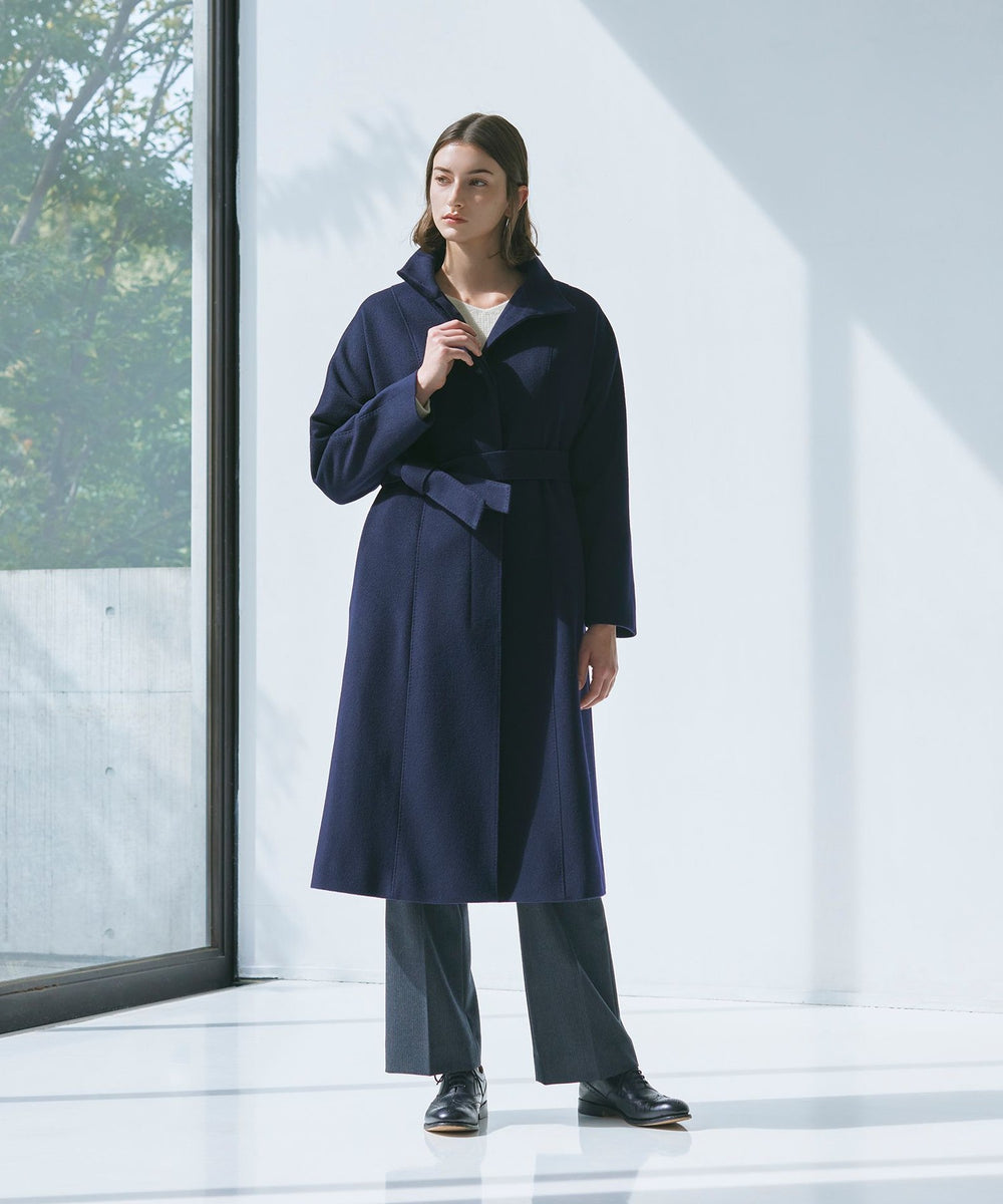 WEB・一部店舗限定】ウールビーバー スタンドカラーコート(コート