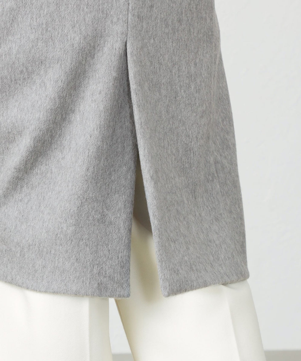 アラシャンカシミヤ】カシミヤ ステンカラーコート(コート)｜AMACA