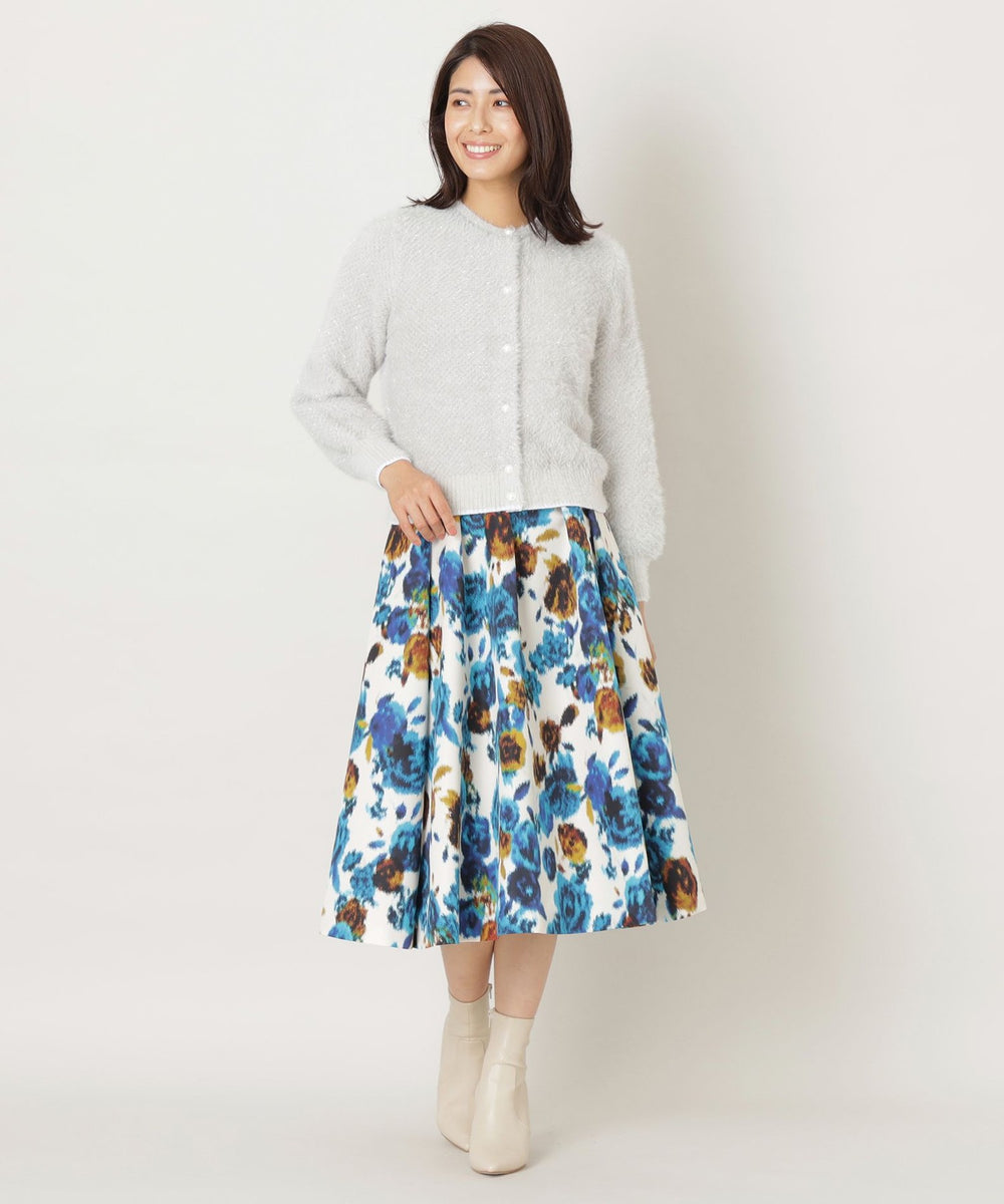 フラワープリント フレアスカート(スカート)｜TO BE CHIC(トゥー ビー