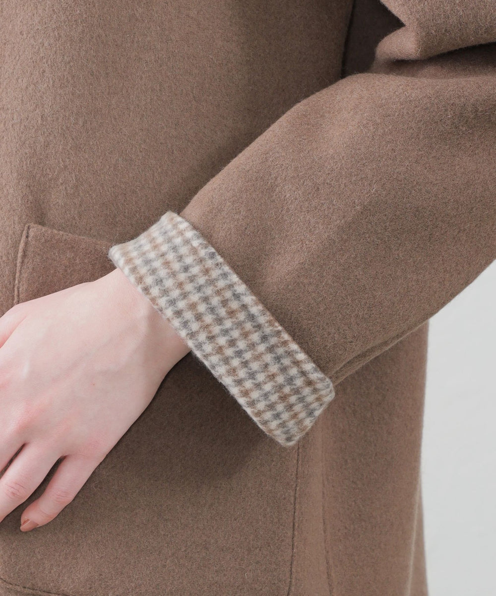 WEB限定】ノーカラーリバーシブルコート(コート)｜MACKINTOSH