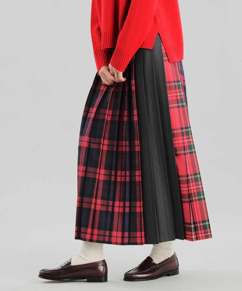 GREY LABEL 【O'NEIL OF DUBLIN】マキシプリーツスカート(スカート