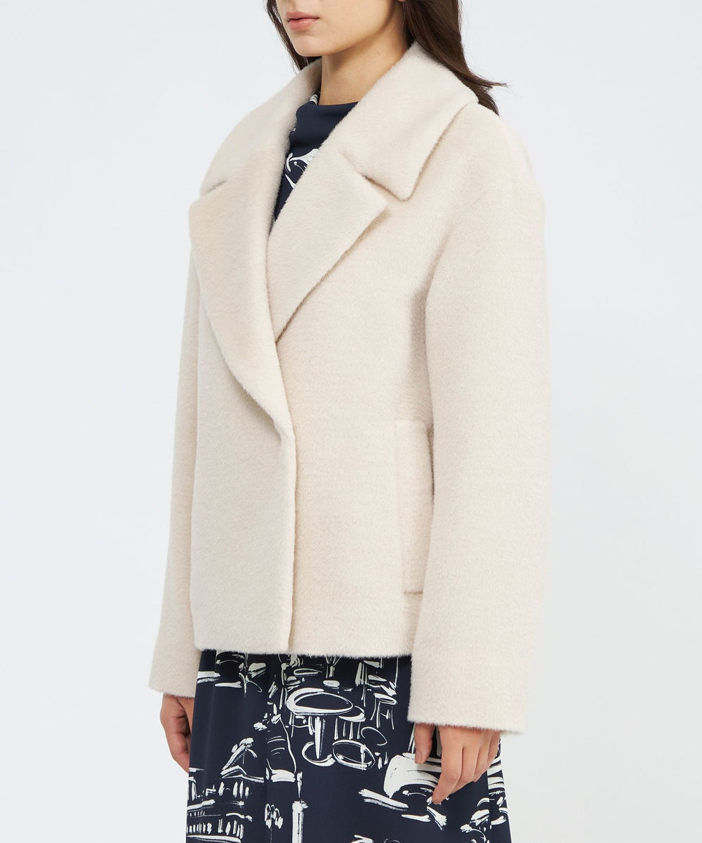 アルパカシャギー ショートコート(コート)｜EPOCA(エポカ)の