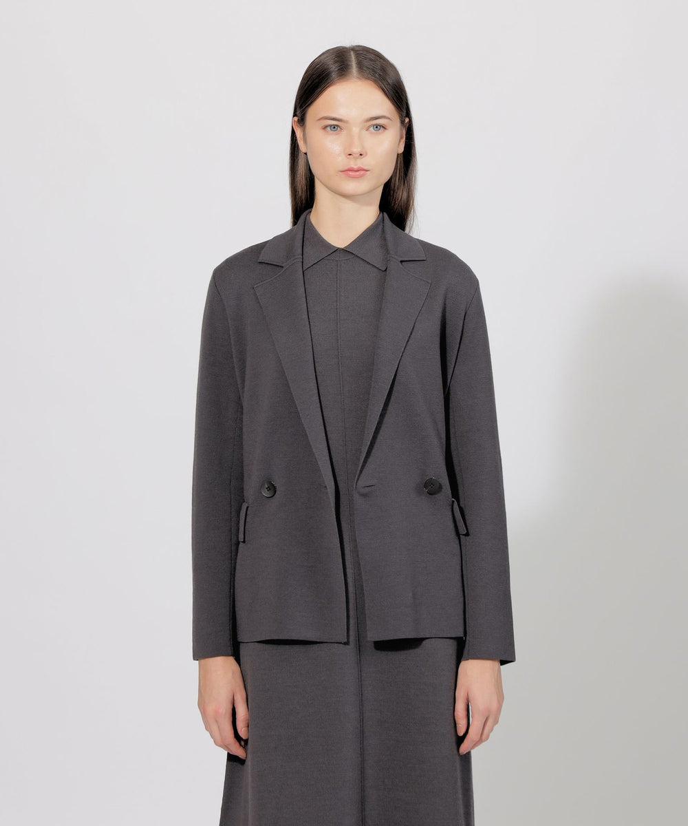 La maglia】 ダブルブレストニットジャケット(ジャケット)｜EPOCA