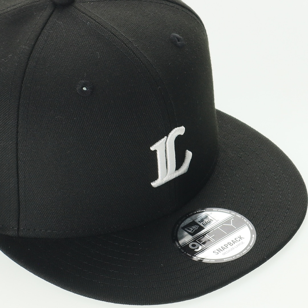 NEW ERA×LIONS 9FIFTY MID LOGO BLACK: キャップ | 埼玉西武ライオンズ