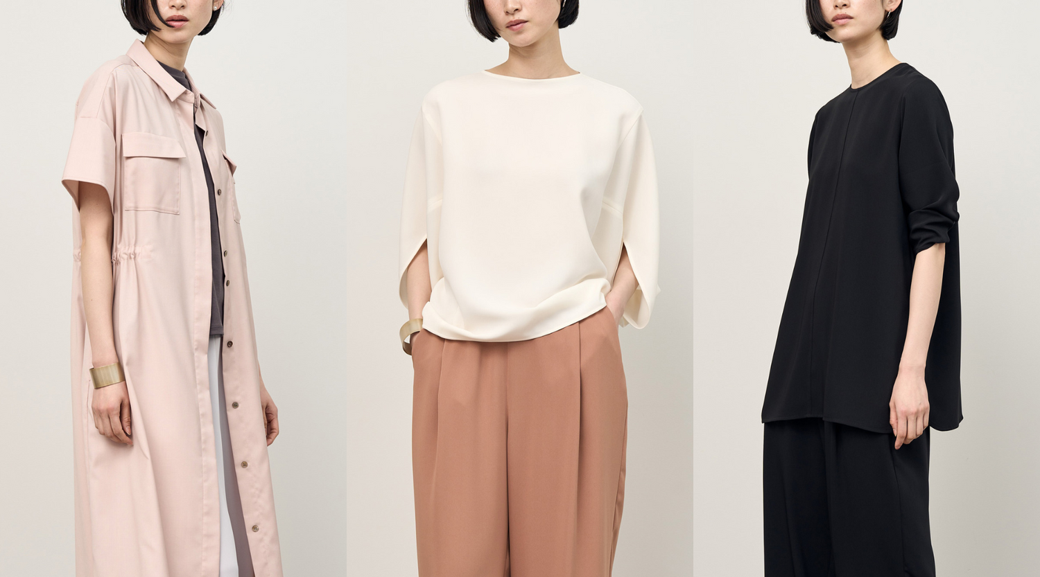 4月新作】上品カラーと軽やか素材を味方に、春も夏も活躍