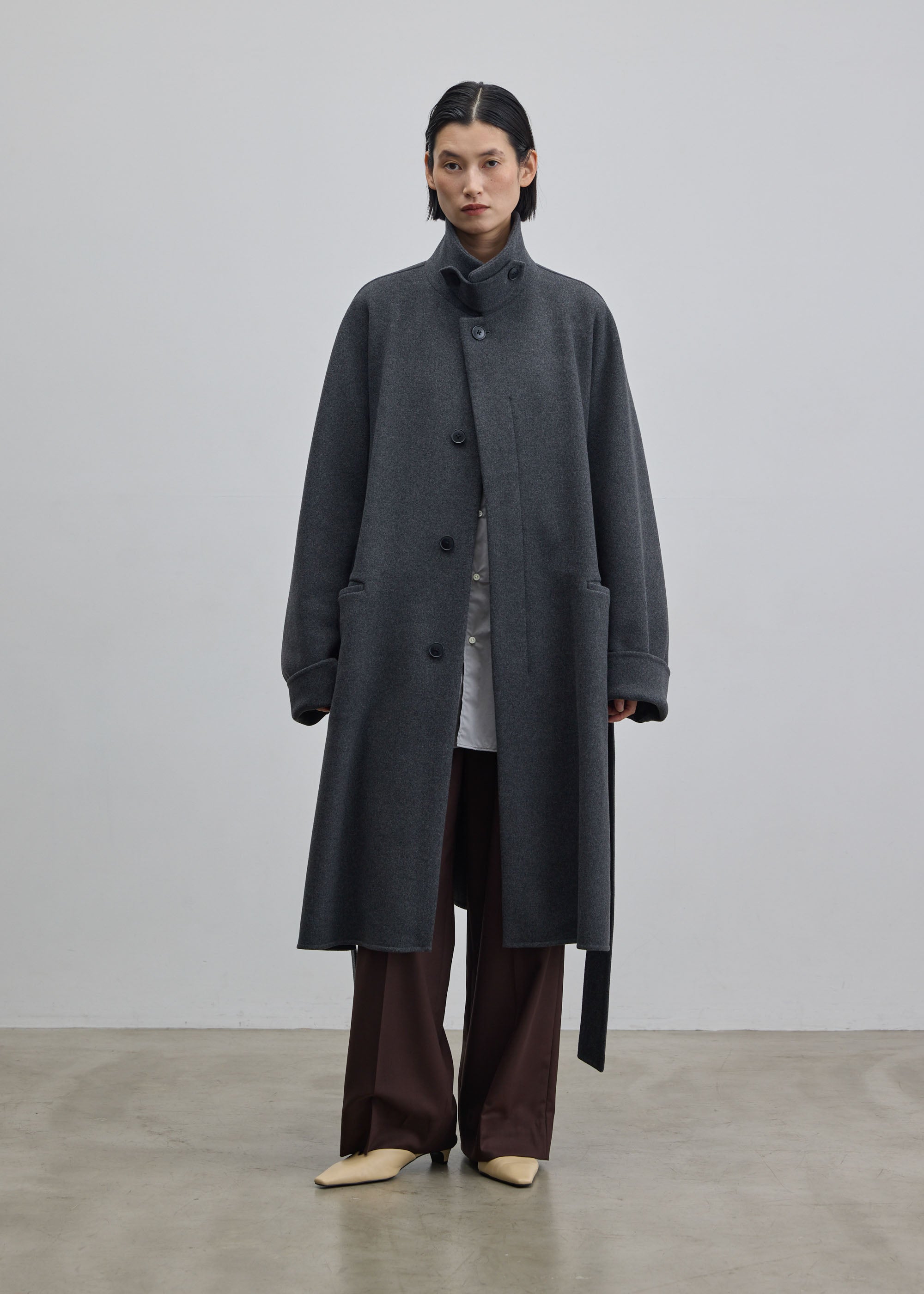 スーパー140メルトンバルマカーンコート｜SOÉJU k - SOÉJU online store
