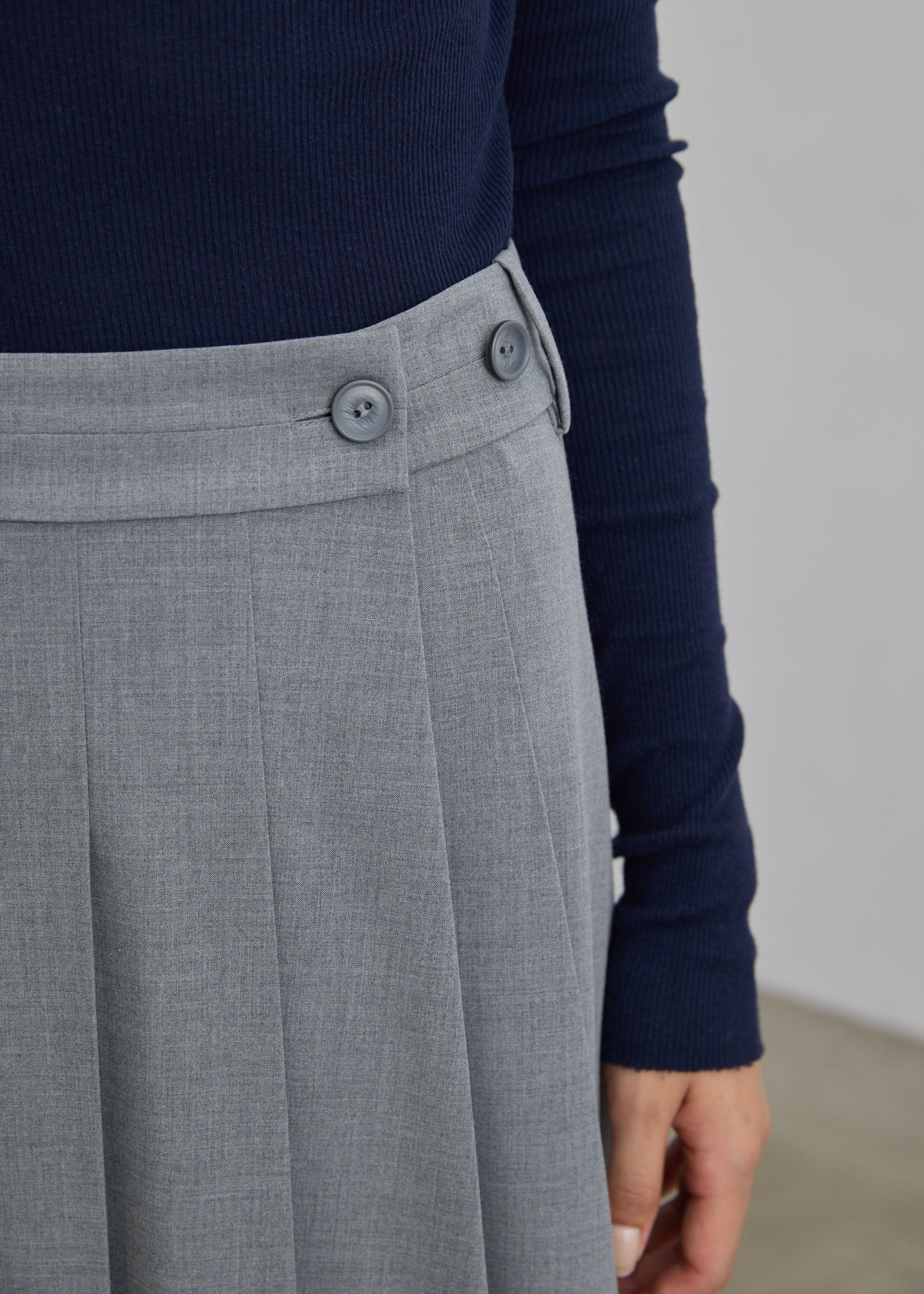 ラッププリーツスカート - SOÉJU online store｜上質な大人の女性の