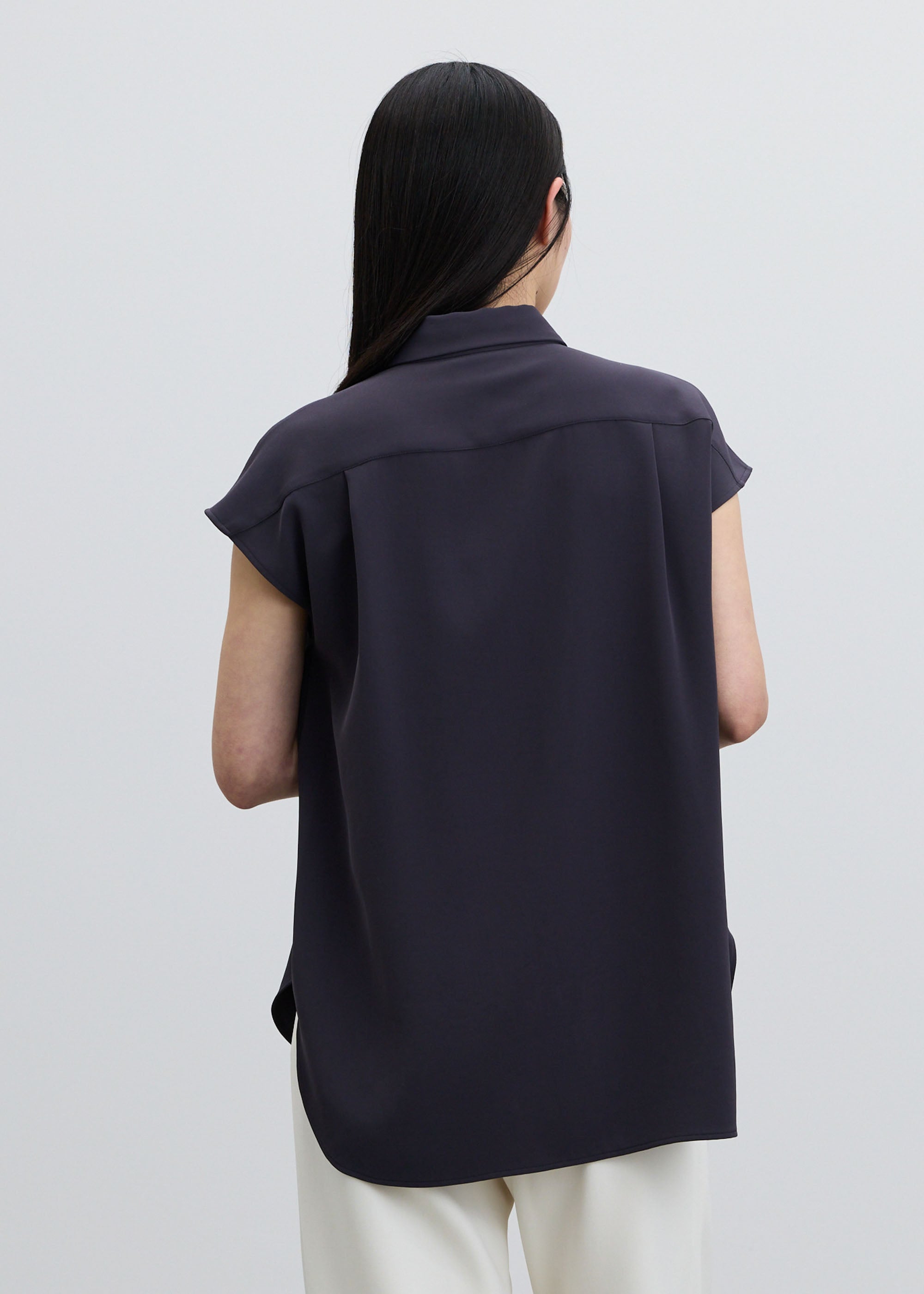 ヴィンテージサテンシャツ - SOÉJU online store｜上質な大人の女性の