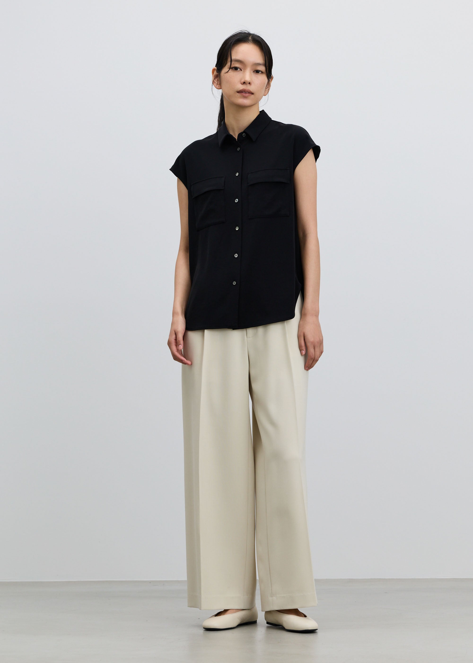 ヴィンテージサテンシャツ - SOÉJU online store｜上質な大人の女性の