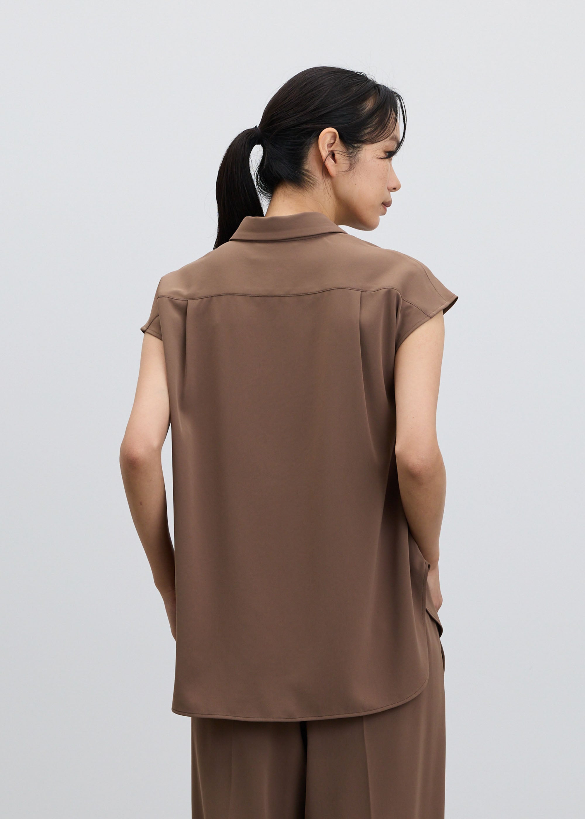 ヴィンテージサテンシャツ - SOÉJU online store｜上質な大人の女性の