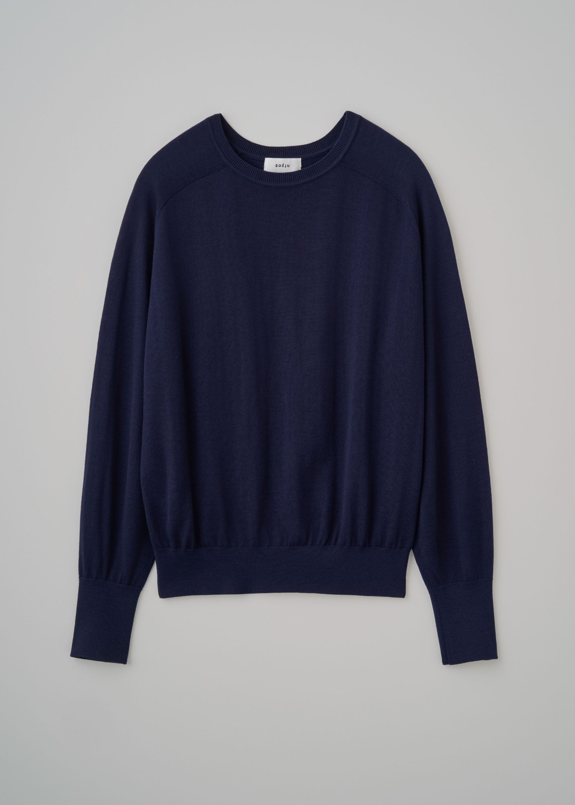 ウールハイゲージドルマンスリーブプルオーバー - SOÉJU online store