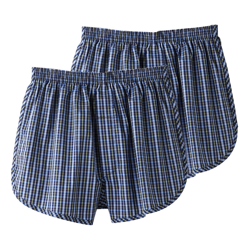 グンゼ 快適工房 紳士 前開き トランクス 2枚セット M・L (メンズ