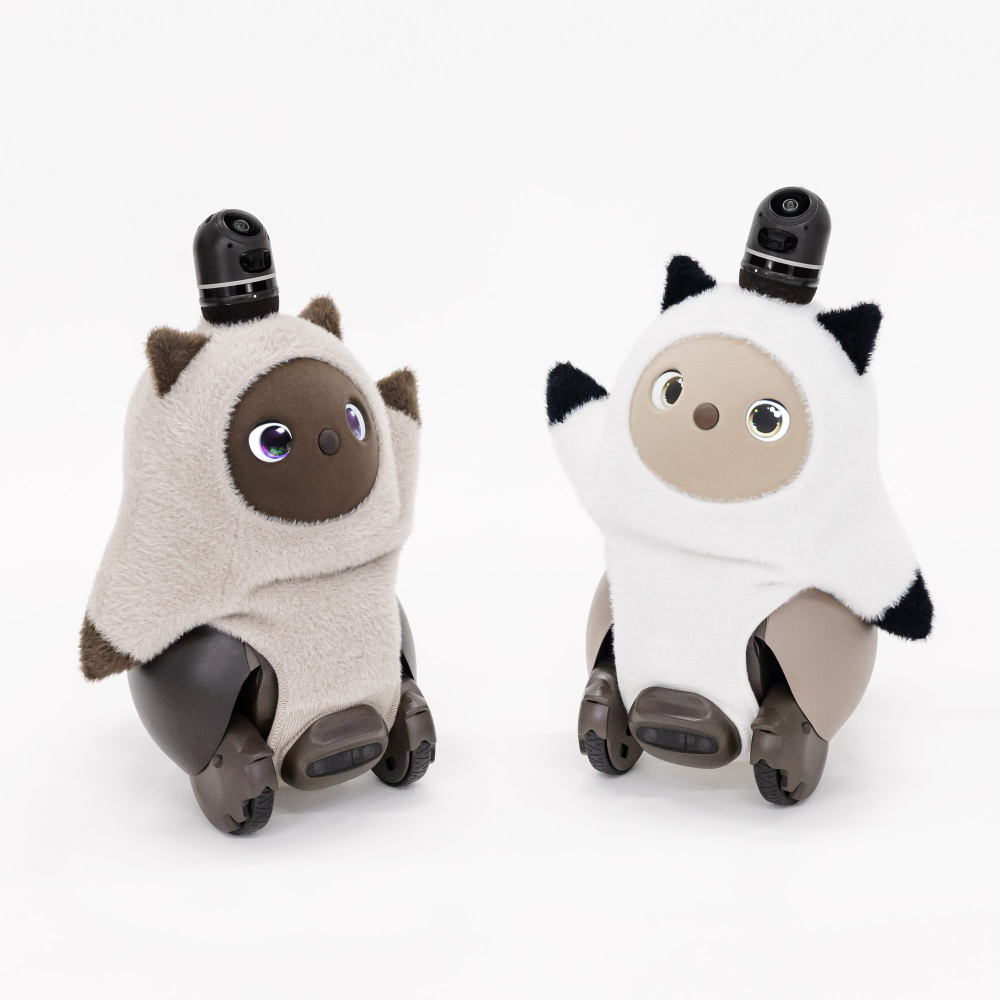 ねこみみニット シャム猫（ホワイト） | LOVOT ウェブストア