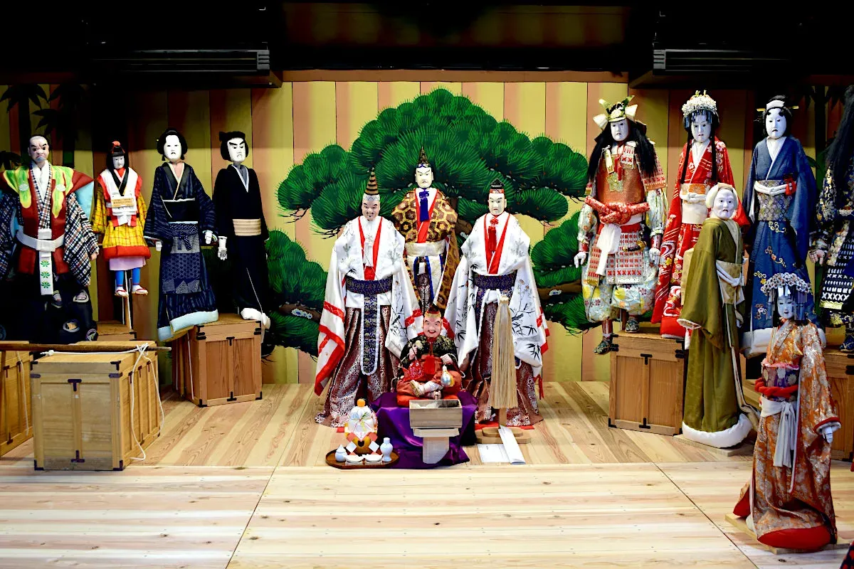 阿波木偶の世界に魅了されるミニミュージアム／『人形のムラ』阿波木偶