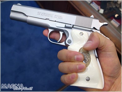 WA ガバメント《緋弾のアリア》モデル／シルバー」セミ／フル