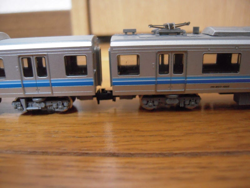 TOMIXの207系旧塗装を、なるべく末期の姿に | Y14編成のブログ