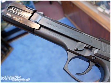 究極のレオン！「WA【ベレッタ】M92FS LEON サイレンサー ReBORN／黒染