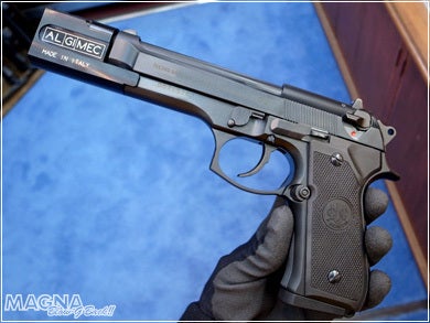 究極のレオン！「WA【ベレッタ】M92FS LEON サイレンサー ReBORN／黒染