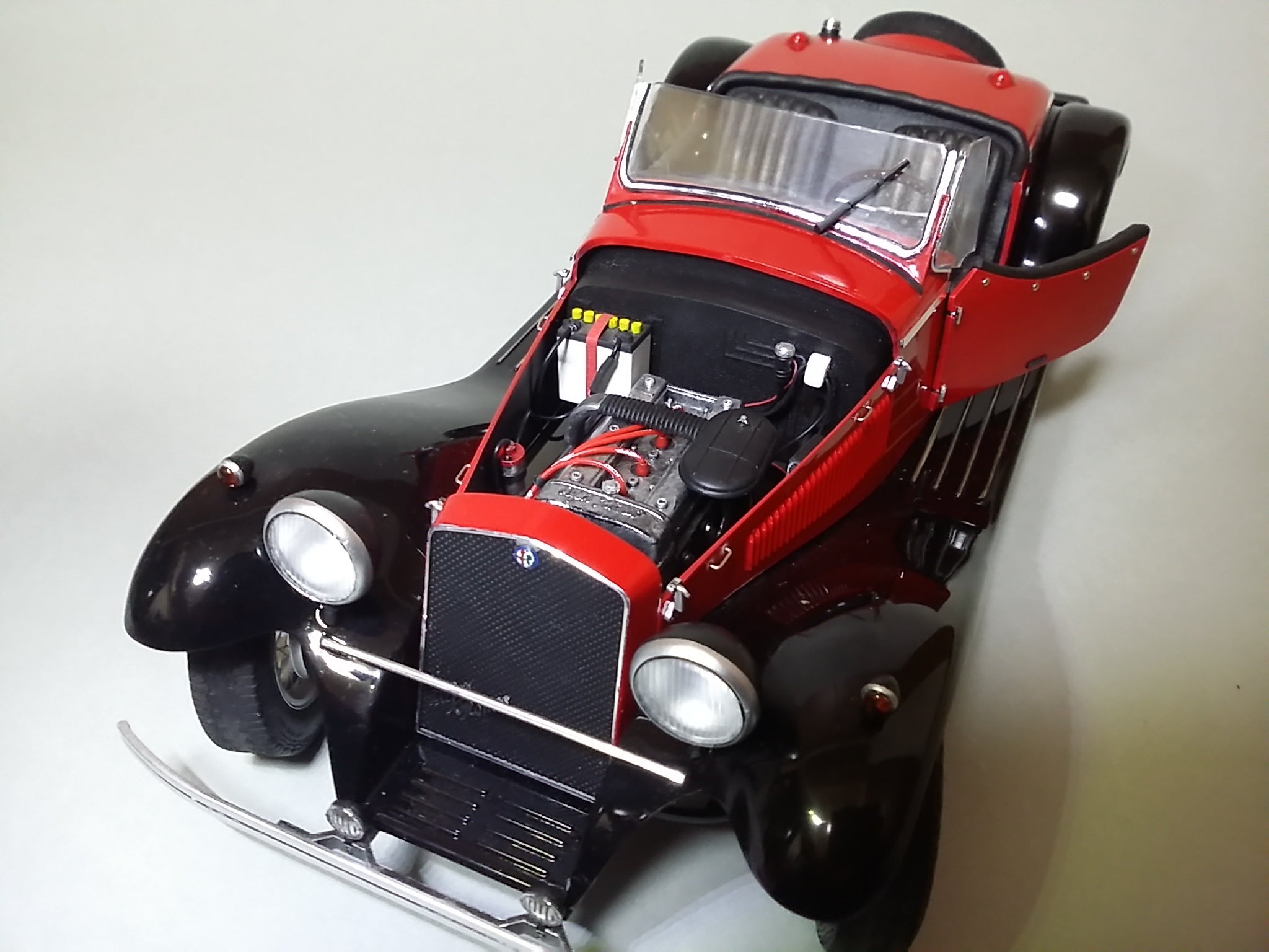 1/12 アルファロメオ・グランスポルト・クアトロルオーテ・ザガート