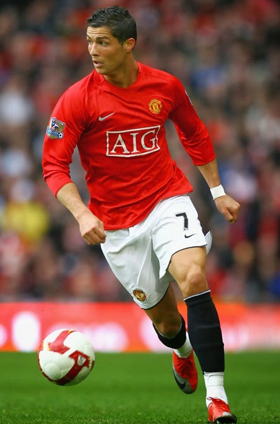 希少品】2007-09 マンチェスター・U ♯7 C・ロナウド2XL 希少品】2007