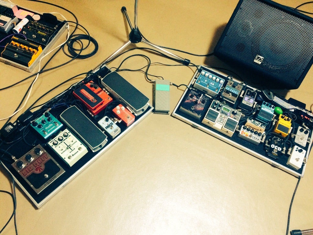 新エフェクターボード | frenzy cabbage 松枝のかたなし記