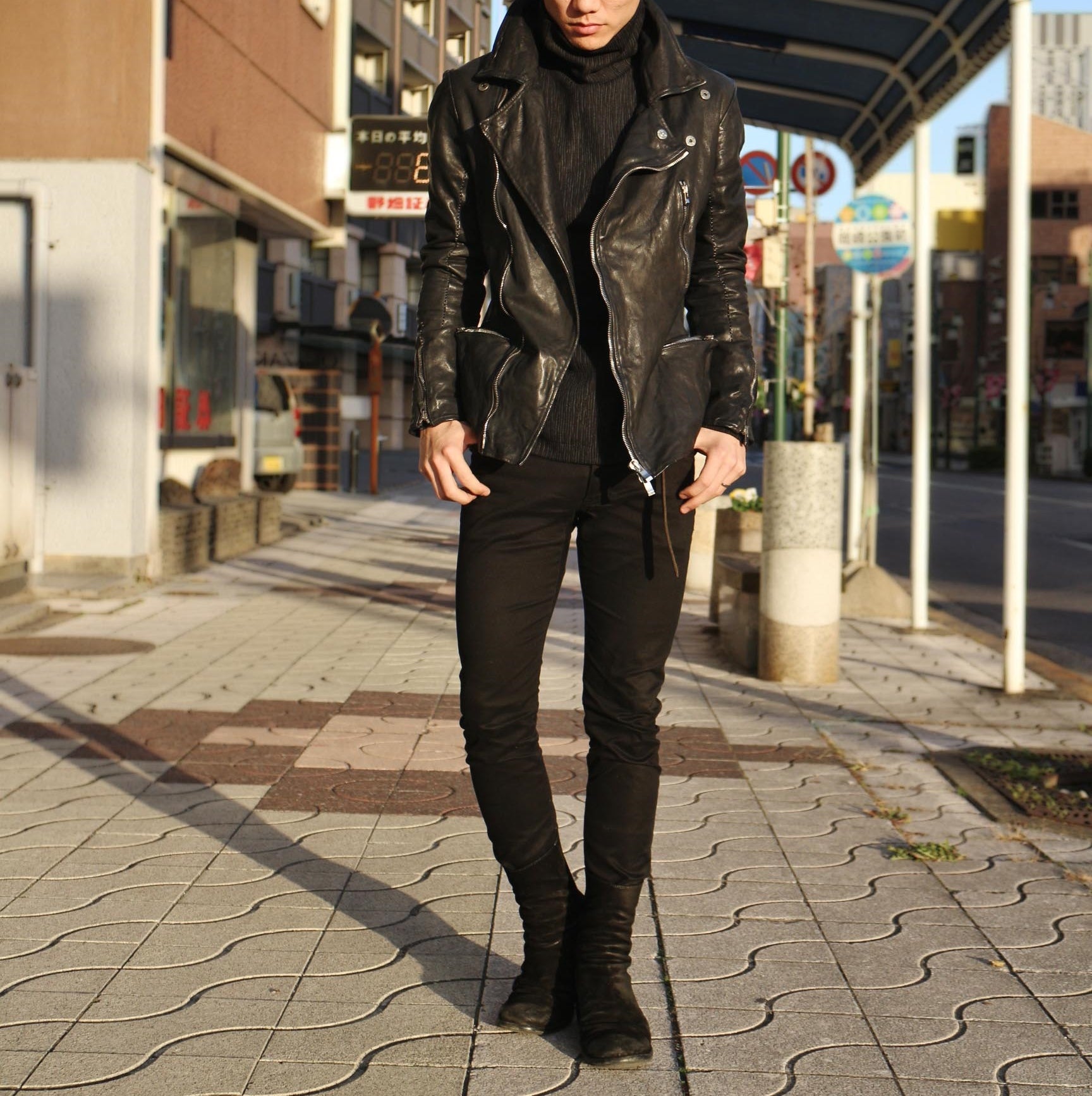 incarnation leather 2 Styling. | nadja homme