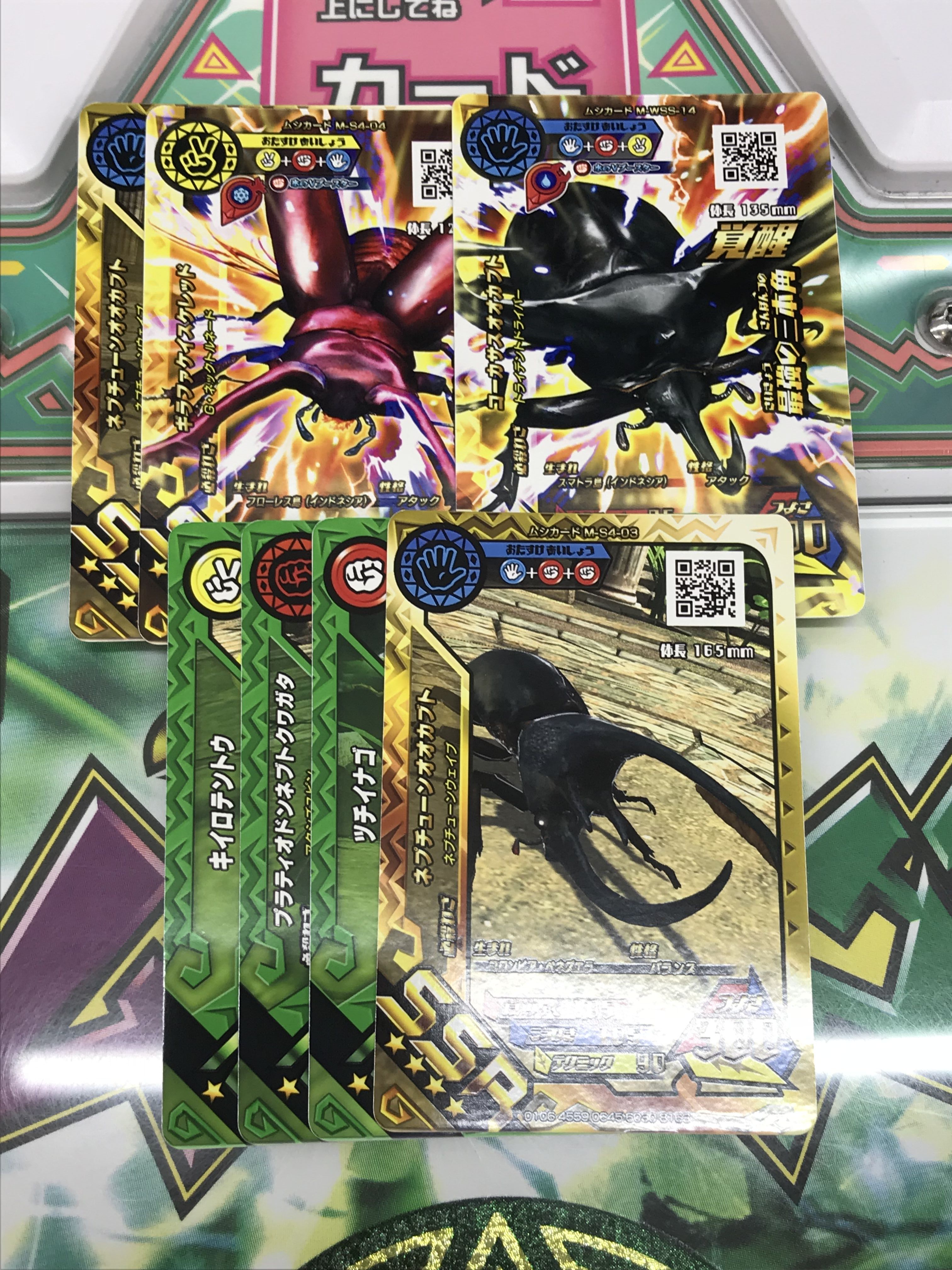 新ムシキング カード結果その62 | フェニックスのレビュー日記