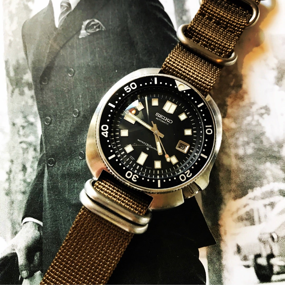 SEIKO（セイコー）セカンドダイバー：植村ダイバー 6105-8110