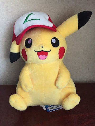 アニポケグッズ】等身大サイズのぬいぐるみ『ぼうしをかぶった